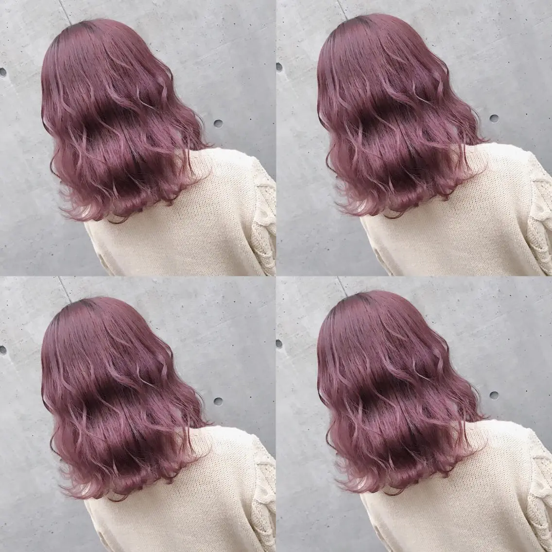 ミディアム カラー ヘアアレンジ カット ヘアカラー トリートメント TAKUMAブリーチ /切りっぱなし🪽のヘアスタイル