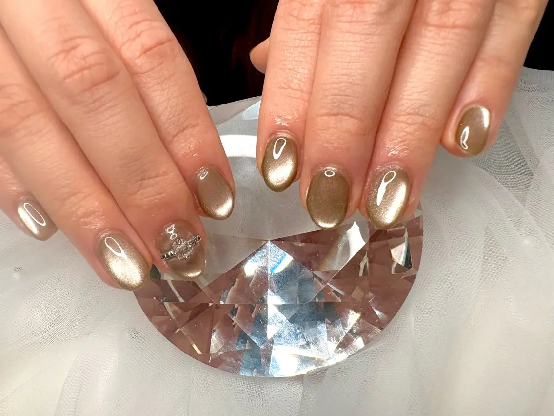 ネイル マグネットネイル ハンドネイル 新宿マグネット Mii Nailのネイルデザイン