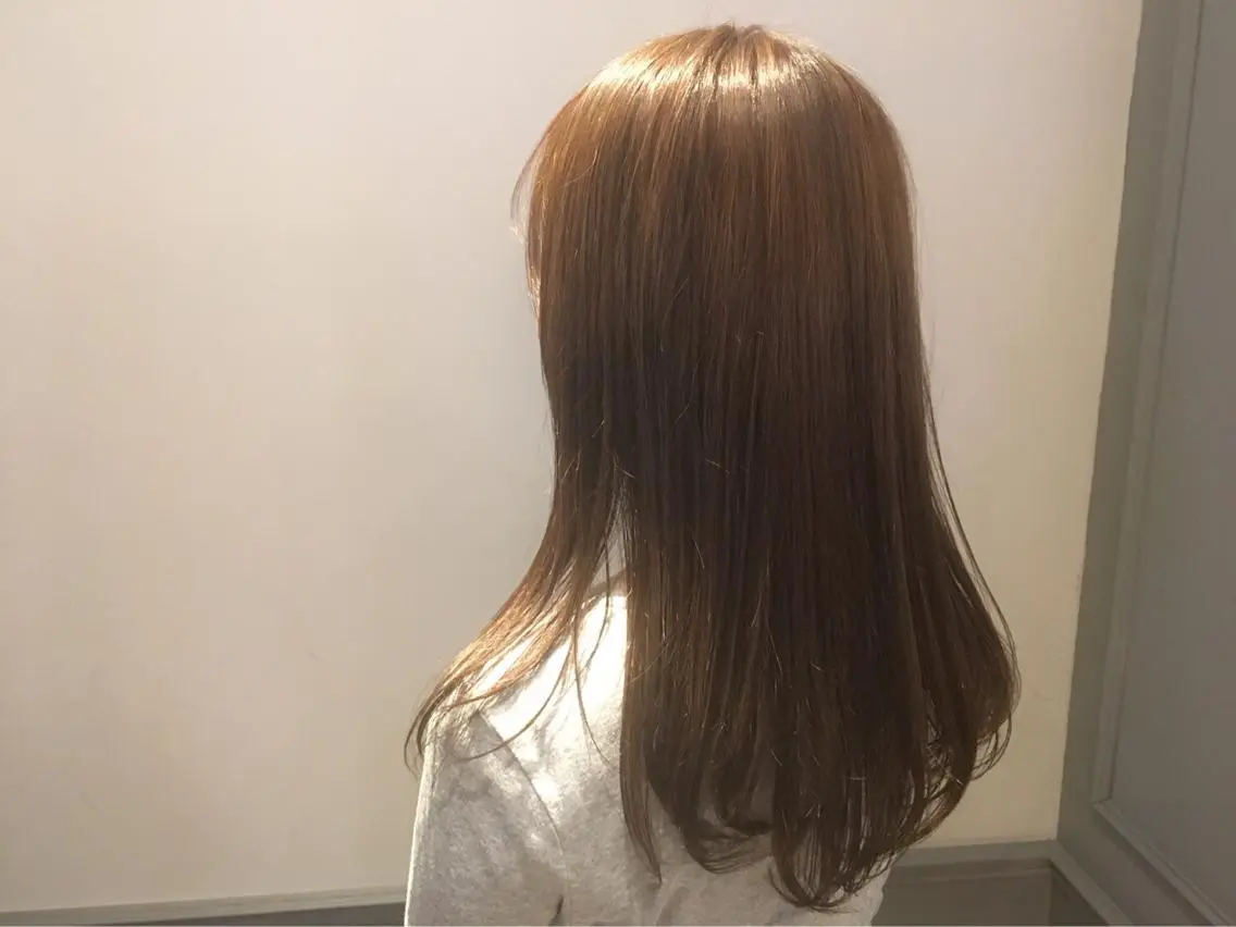 ロング カラー レイヤーカット✂️ 横浜No1♡下鳥翔子のヘアスタイル