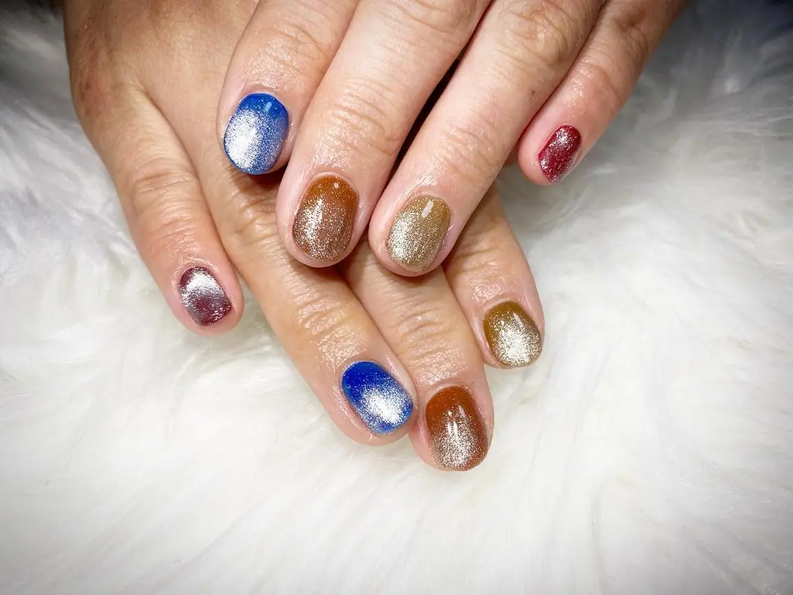 ネイル マグネットネイル ハンドネイル P. nailのネイルデザイン
