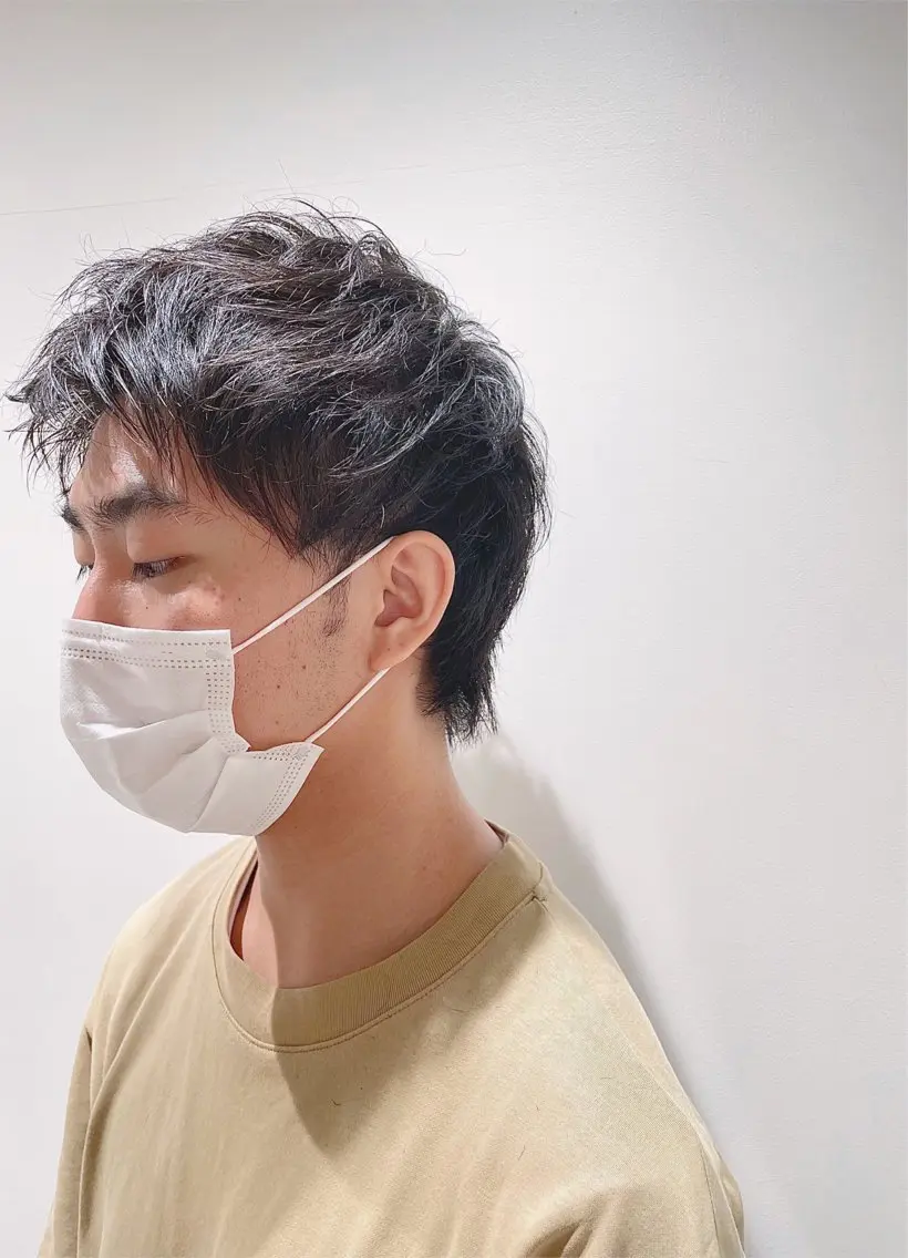 メンズカット　(眉カット＋頭皮ケアシャンプー付き)空きあり！の写真