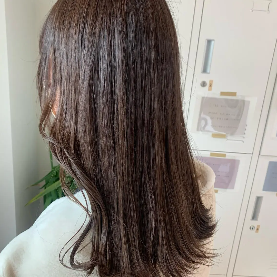 ロング カラー 齊藤 来美のヘアスタイル