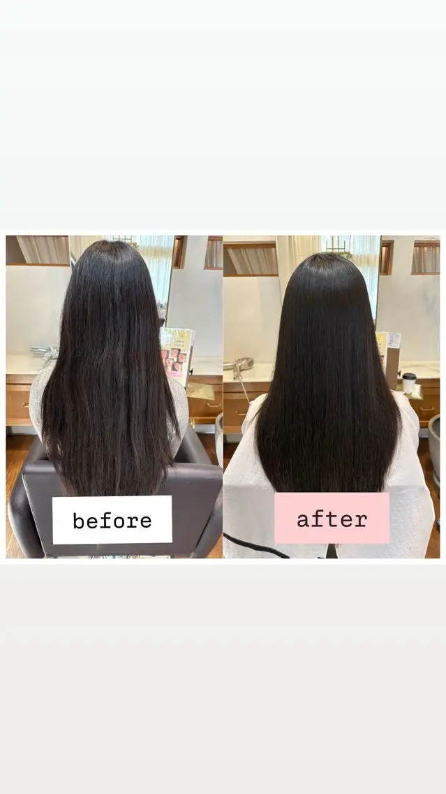 ロング 早川 味里のヘアスタイル