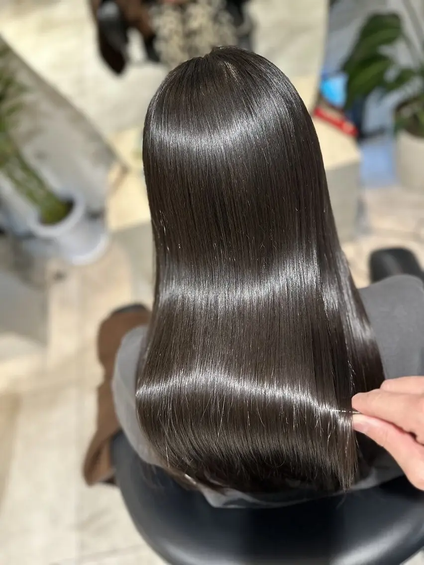 ロング パーマ 縮毛矯正 トリートメント 美髪矯正🫧艶髪特化 🫧関口太郎のヘアスタイル