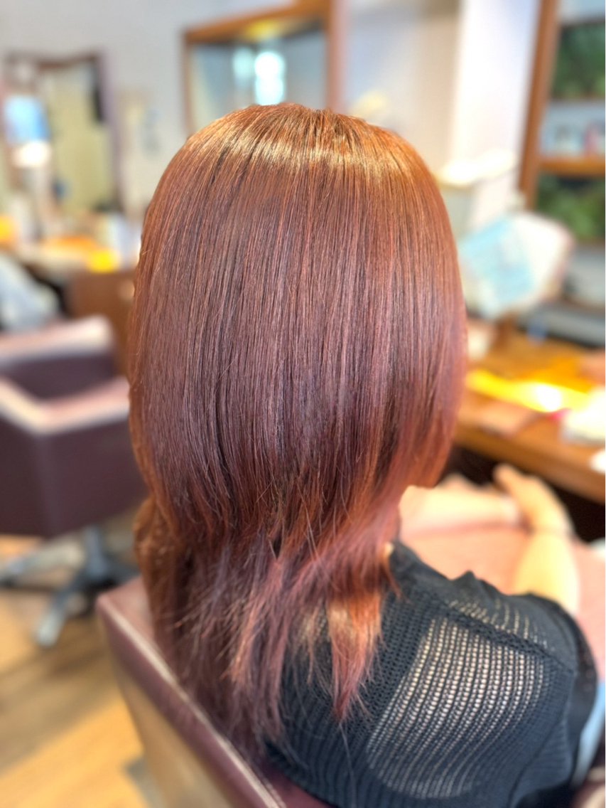 カラー ヤマダ トモナ 🍒🫧‪のヘアスタイル