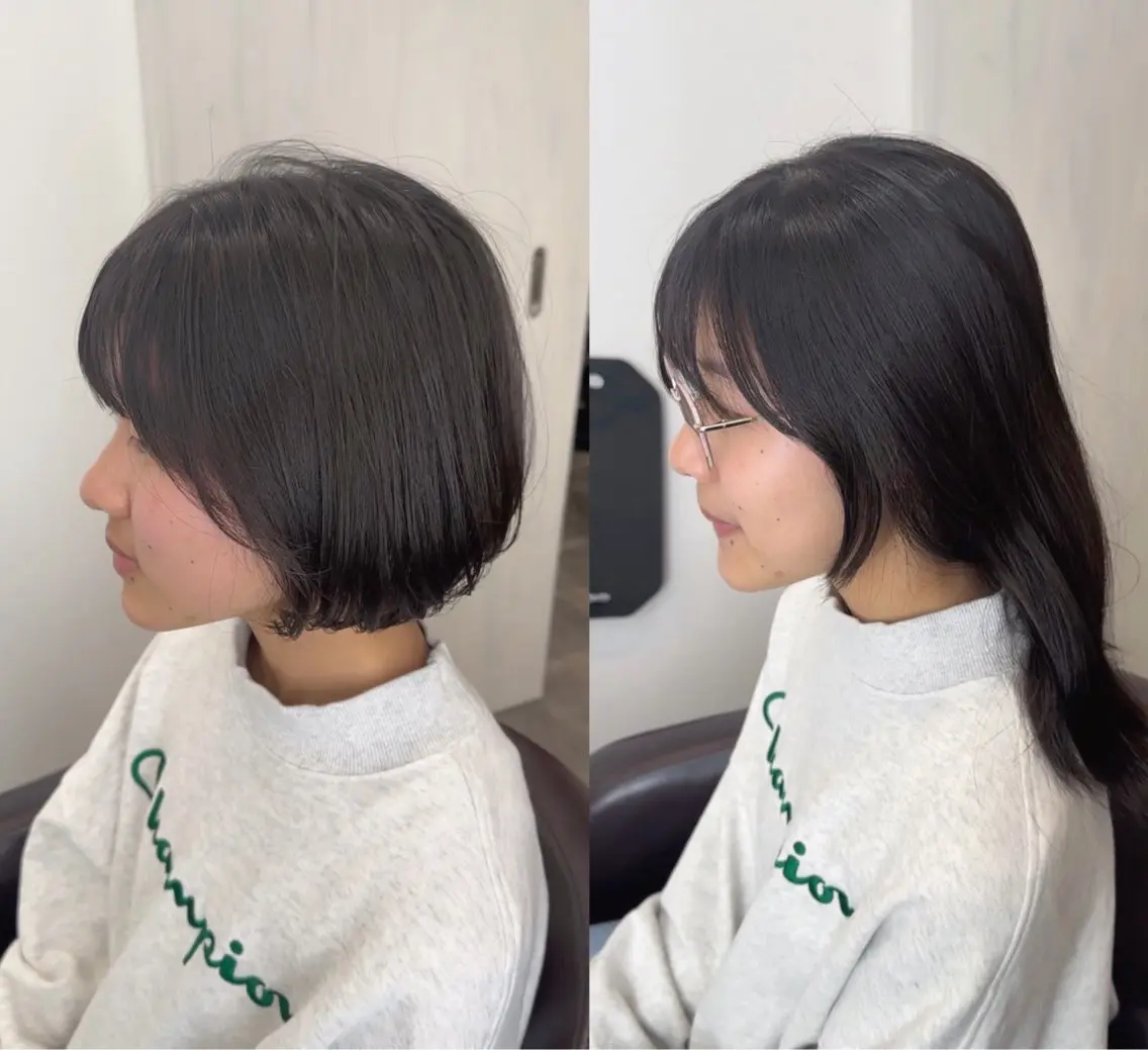 ショート ボブ ノンダメージ 🥑mikubanのヘアスタイル
