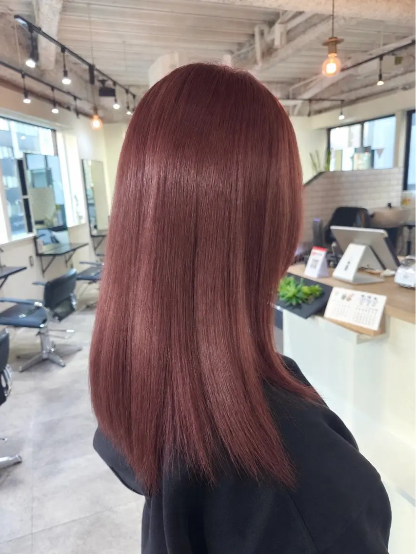 🎀🫧【ワンカラー】トーンアップ🩵✨✨（ブリーチ、Wカラーなし）の写真