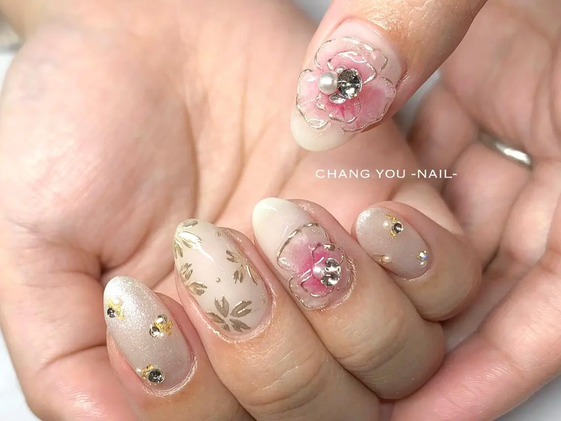 ネイル ハンドネイル Maison noyerのネイルデザイン