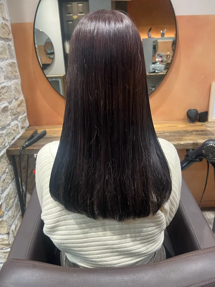 🍒メンテナンスカット＋縮毛矯正/トリートメント🍒の写真
