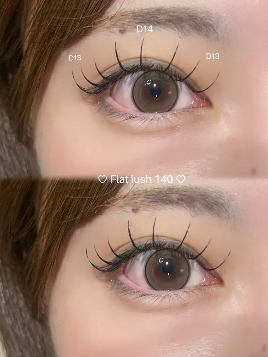 マツエク・マツパ eyelash me ricoのマツエク・マツパデザイン