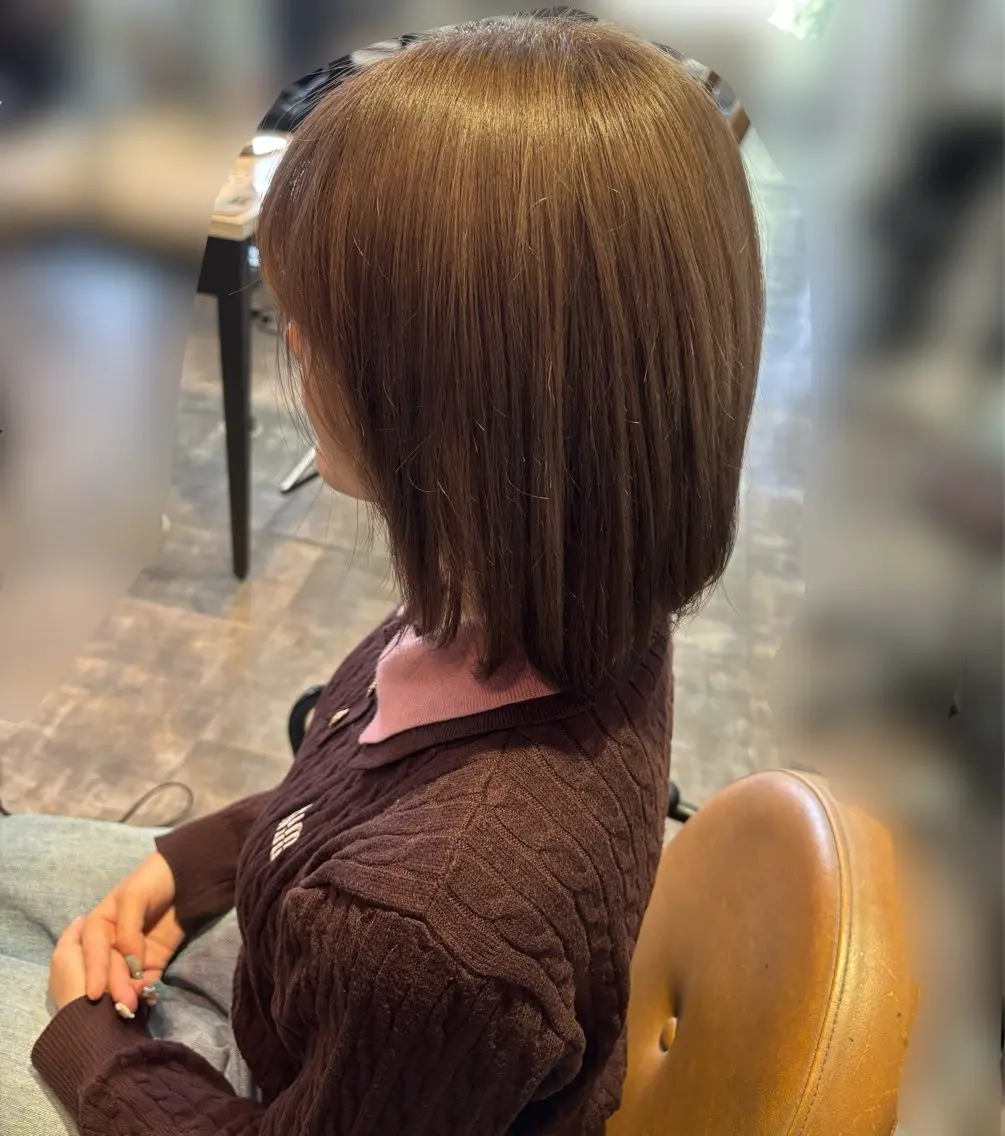 カラー 透明感カラー ヘアカラー Nakamura Ruruのヘアスタイル