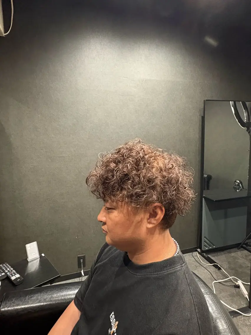 パーマ メンズ HINA ちゃんのヘアスタイル
