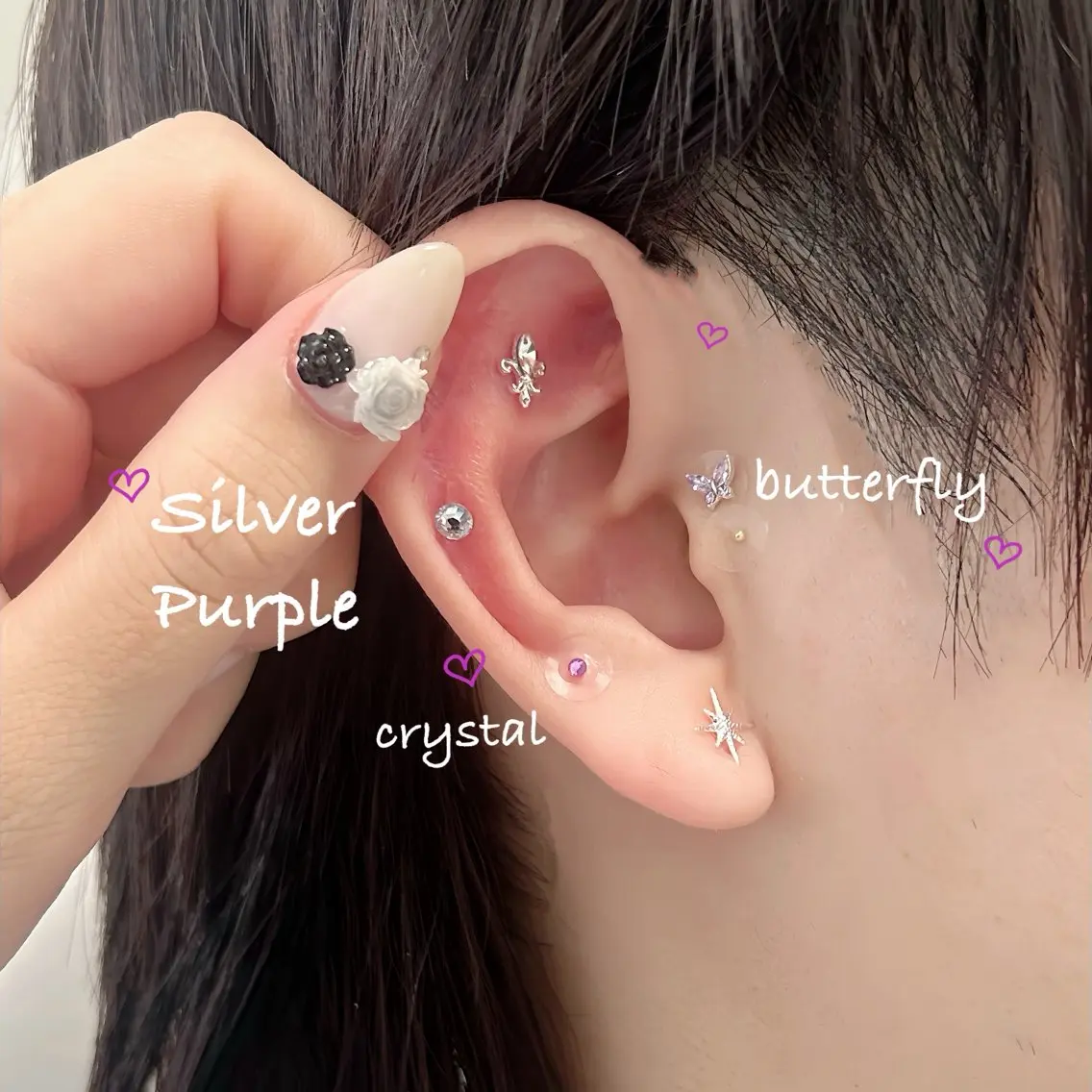 【お洒落×健康👂🏻】耳つぼJewelry ¥3500〜の写真