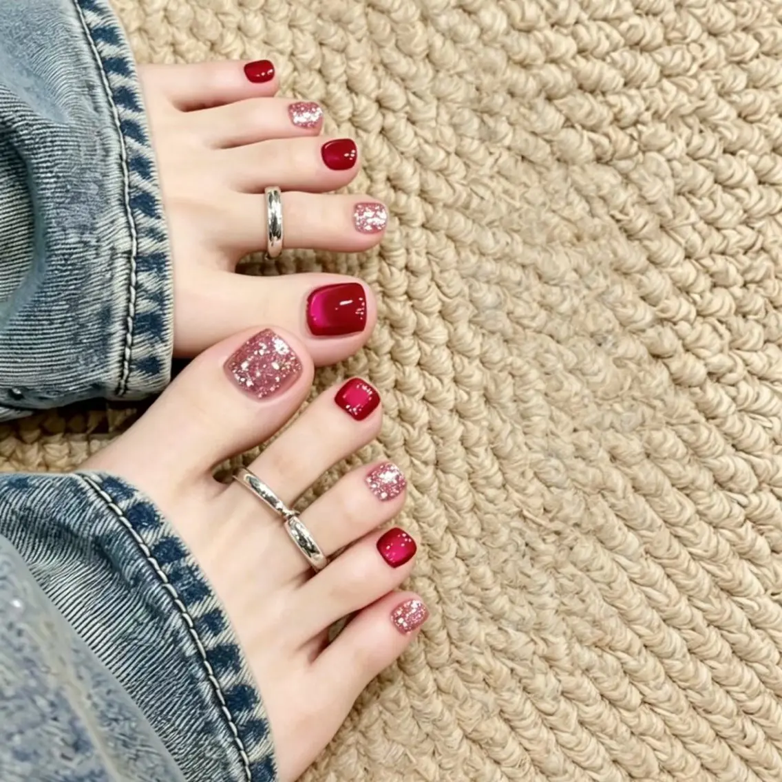 ネイル ハンドネイル フットネイル ハンドケア sunnynail 小桃のネイルデザイン