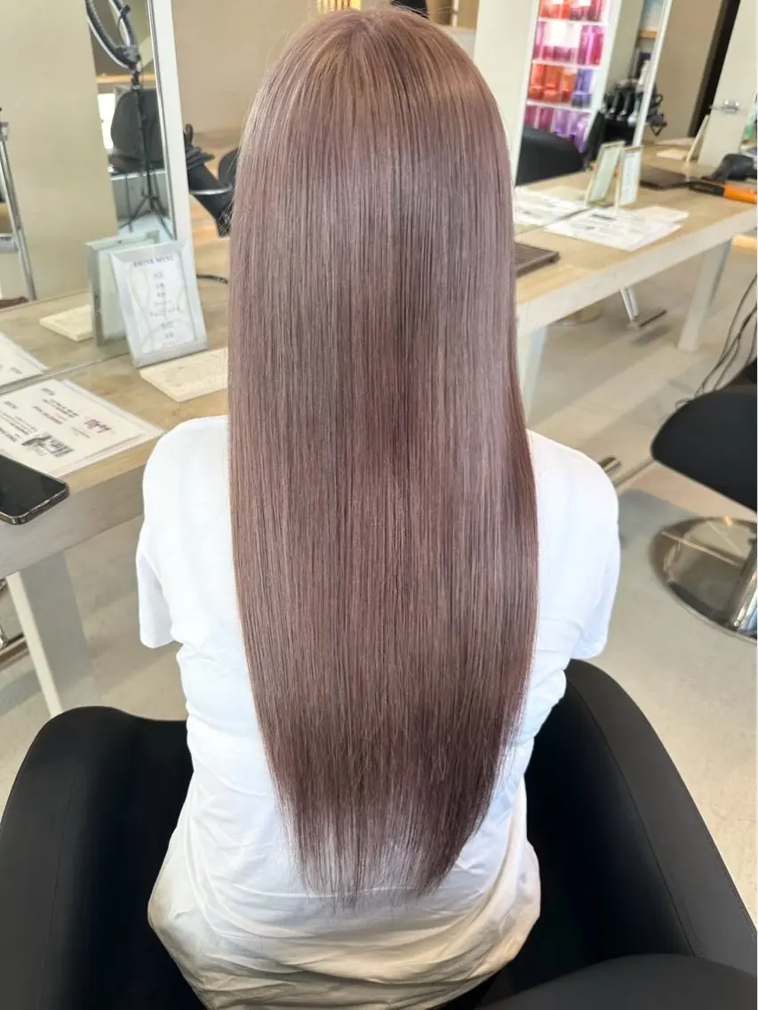 カラー ブラウンカラー ヘアカラー Lia taichiのヘアスタイル