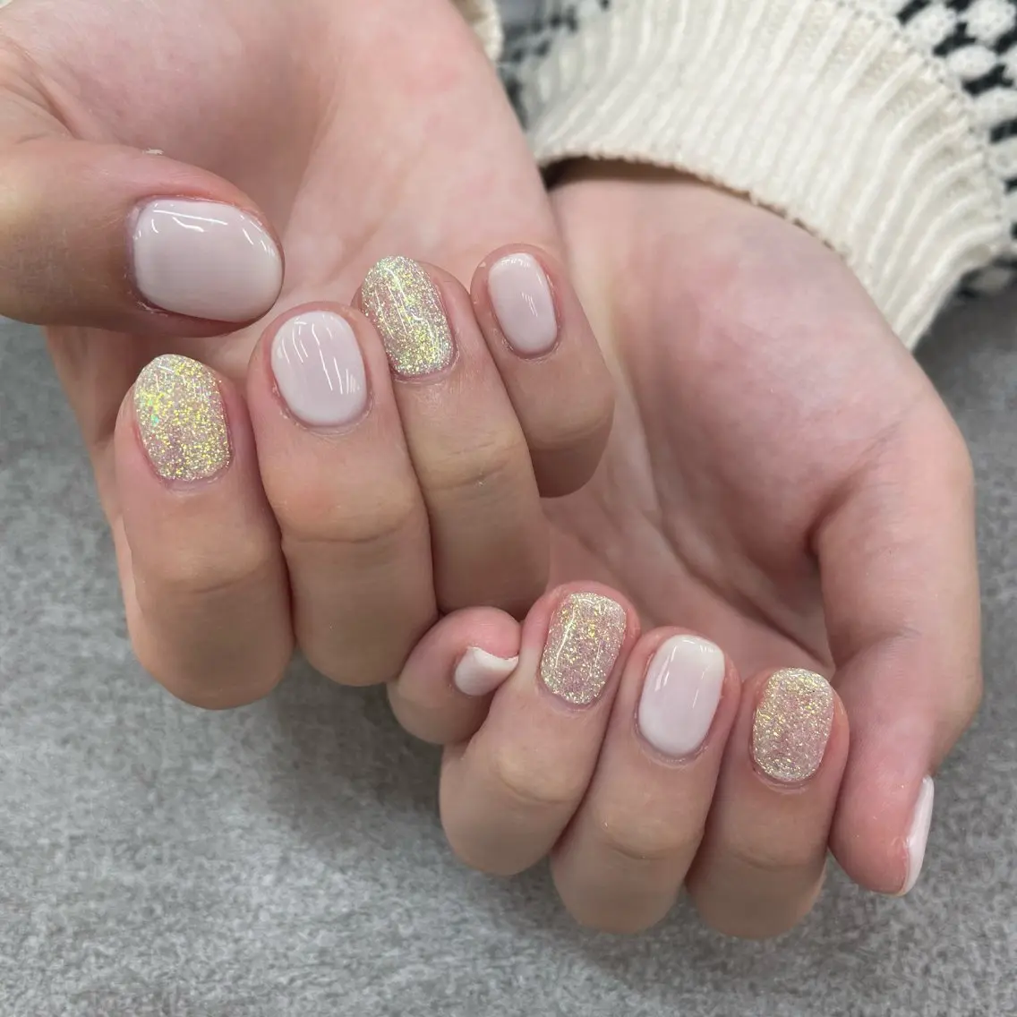 ネイル ラメ(グリッター) MAXKELLY Meiのネイルデザイン