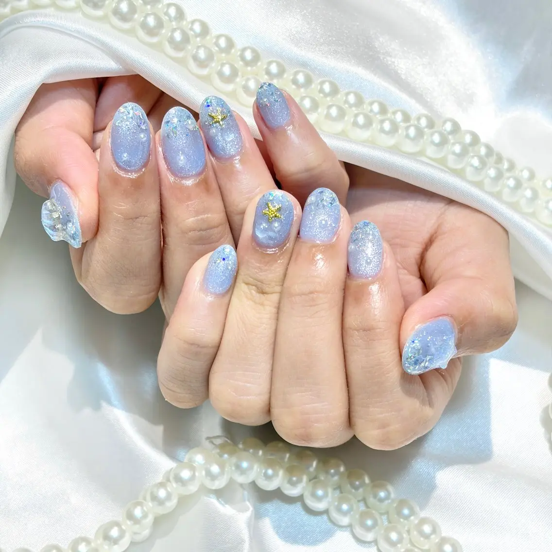 ネイル ハンドネイル WISTERIA ainaのネイルデザイン