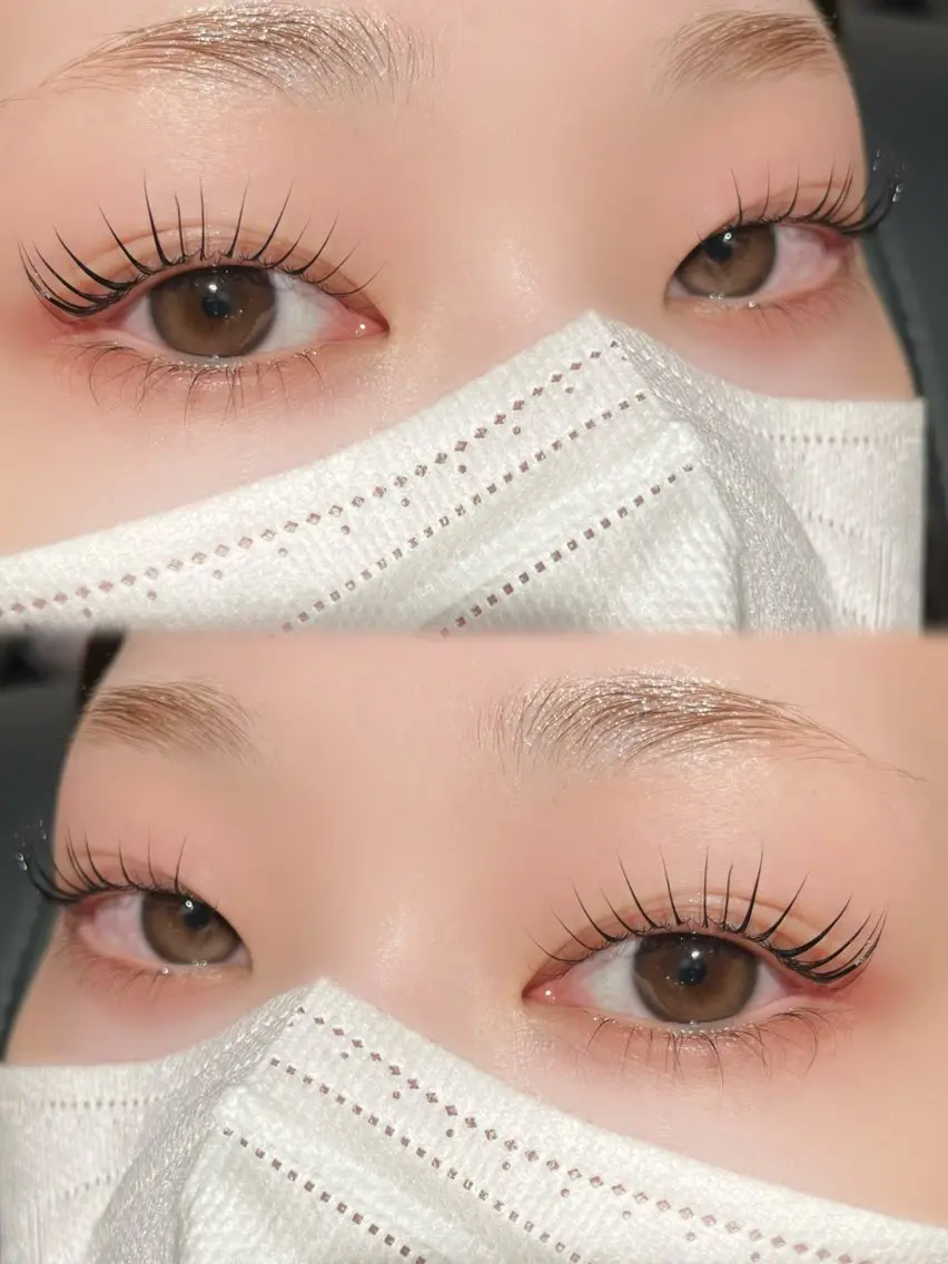 マツエク・マツパ 一重×まつ毛パーマ FOXY LASH Okudaのマツエク・マツパデザイン