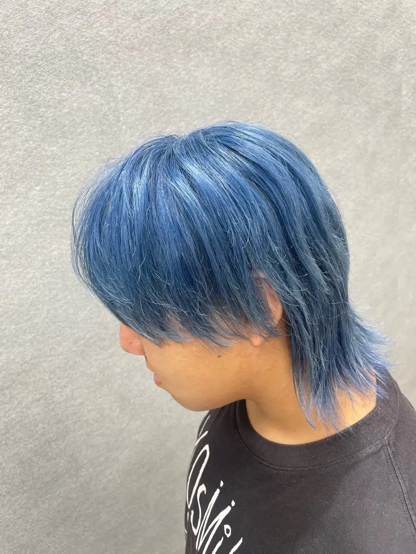 カラー メンズ ヘアカラー トリートメント メンズブリーチカラー /NAOのヘアスタイル