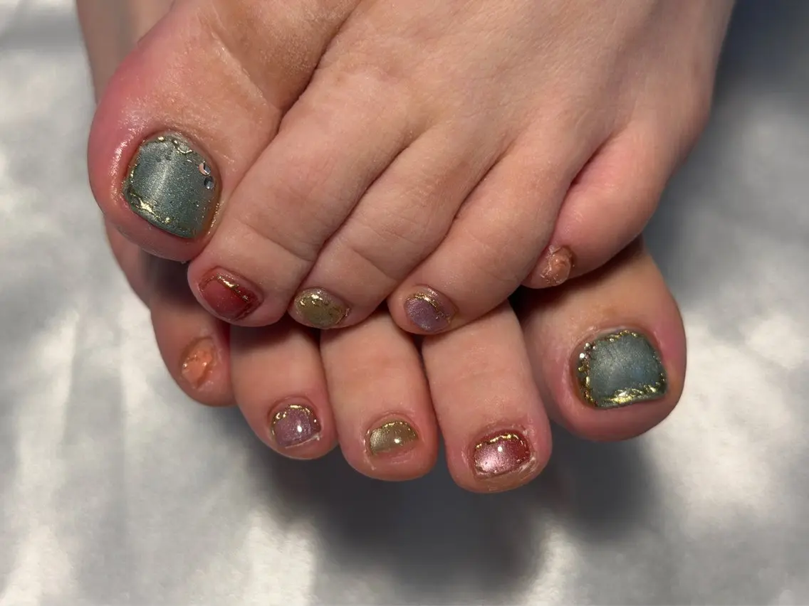 ネイル フットネイル Lily nailのネイルデザイン