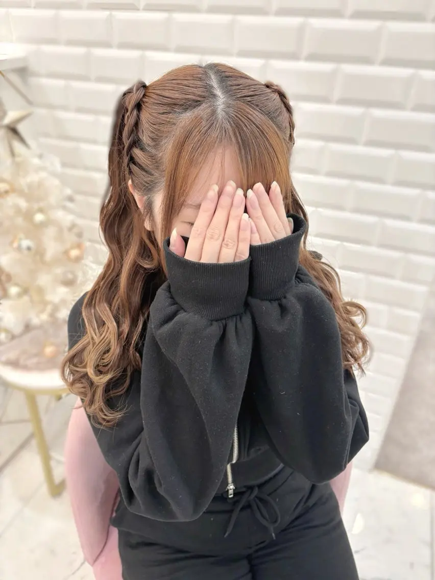 ヘアアレンジ ゆうひ🎀艶カラー/ ヘアメ/チョコカラーのヘアスタイル