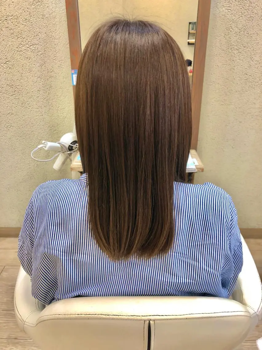 お得メニュー✨【カット＋カラー＋縮毛矯正＋質感トリートメント】の写真