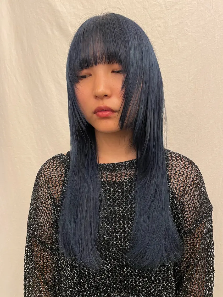 カラー ヘアカラー りく 海外ヘアー オシャレのヘアスタイル