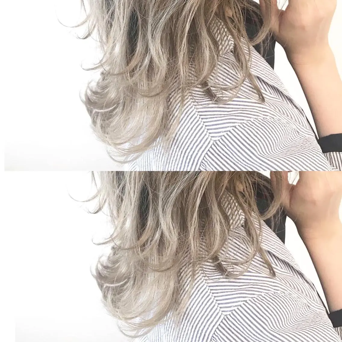 セミロング カラー パーマ ヘアアレンジ メンズ キッズ ネイル マツエク・マツパ 子どものヘアアレンジ Lien 深井店のヘアスタイル