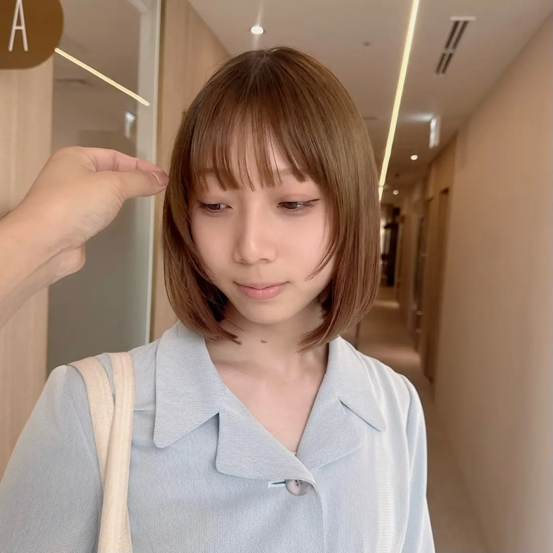 ショート カット ヘアカラー トリートメント カット特化 /BLUET/新宿のヘアスタイル