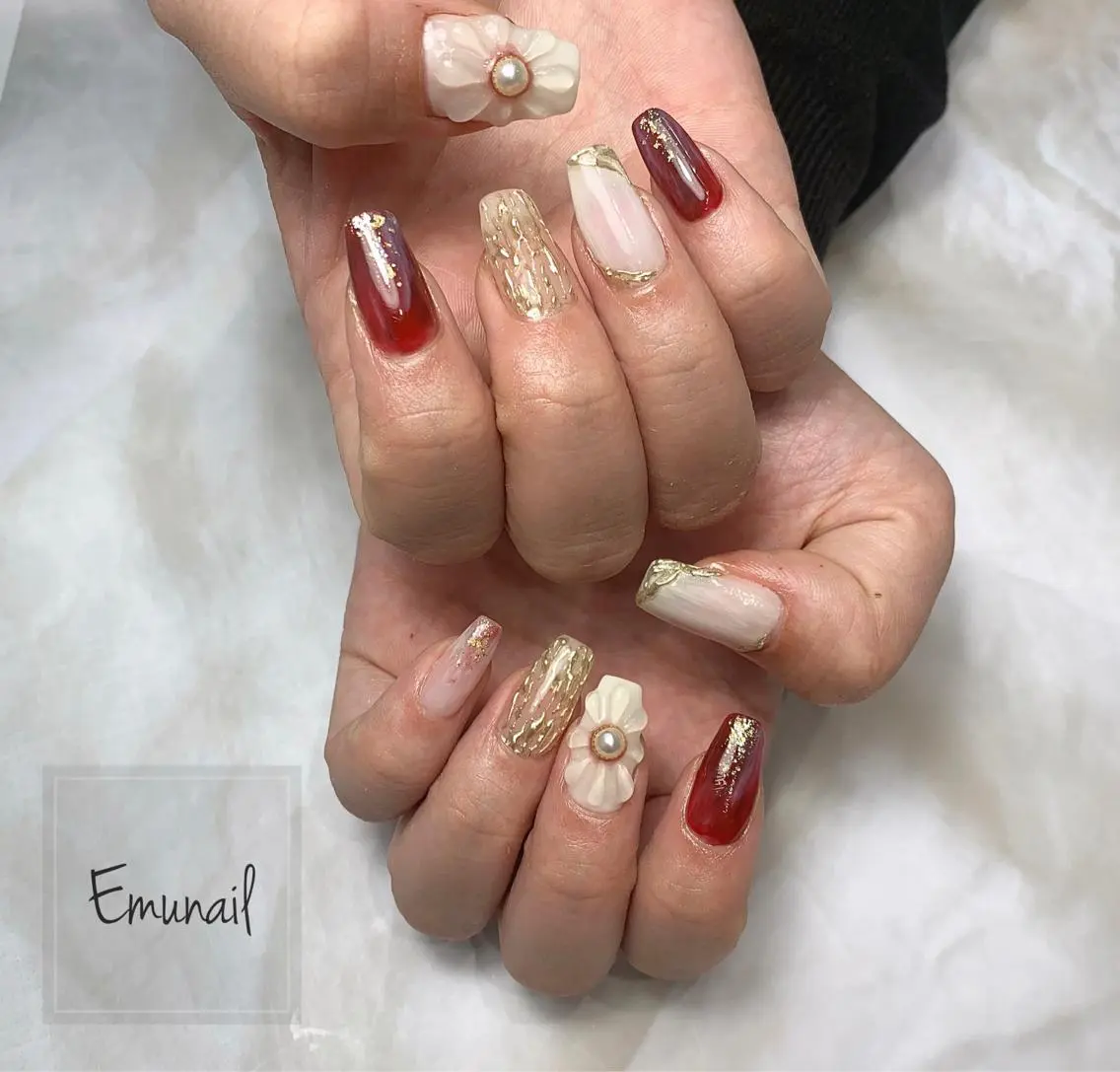 ネイル ハンドネイル Emu Nailのネイルデザイン