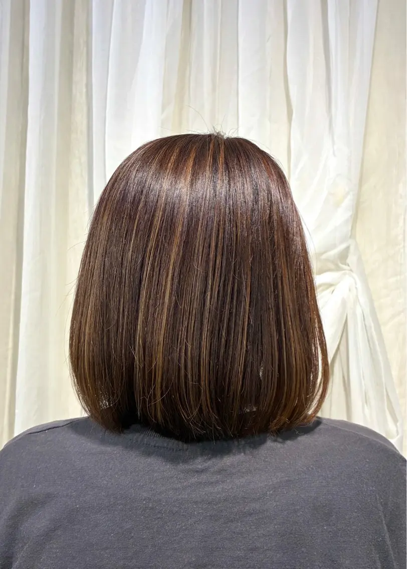 ショート カラー 🌟小出 倫花🌟 艶カラー/カットのヘアスタイル