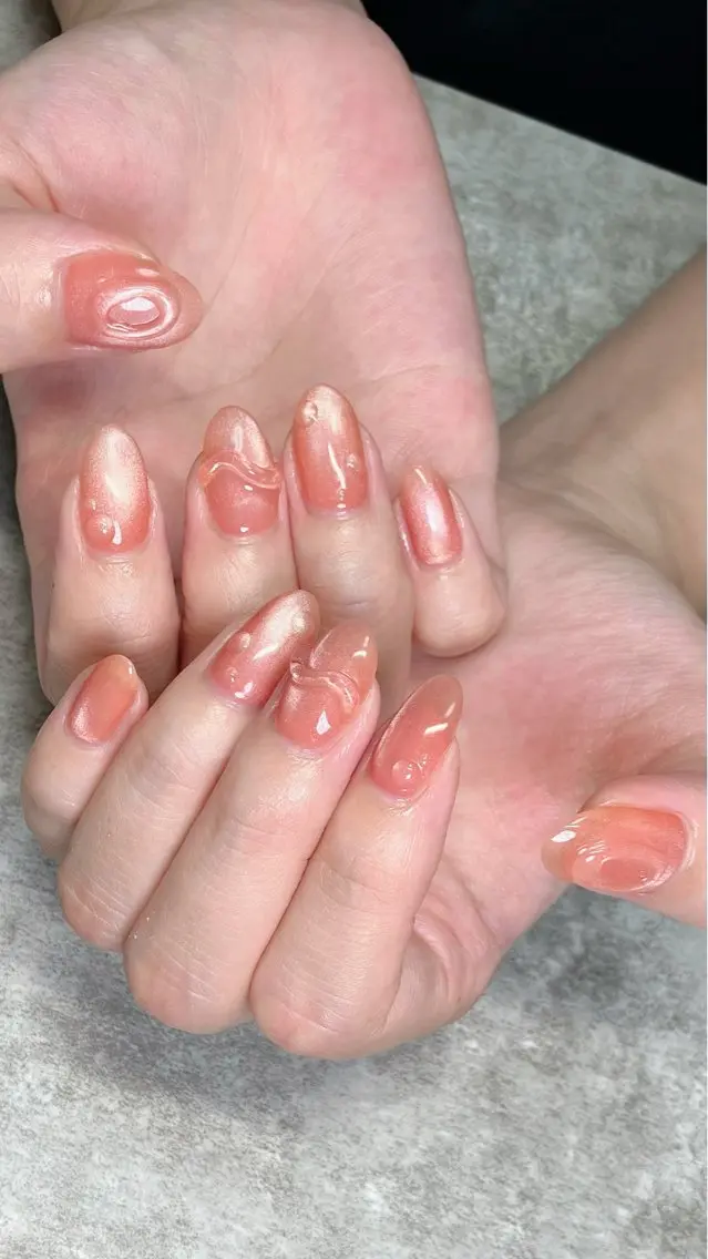 ネイル ハンドネイル ハンドケア shino🌟 痛ネイルのネイルデザイン