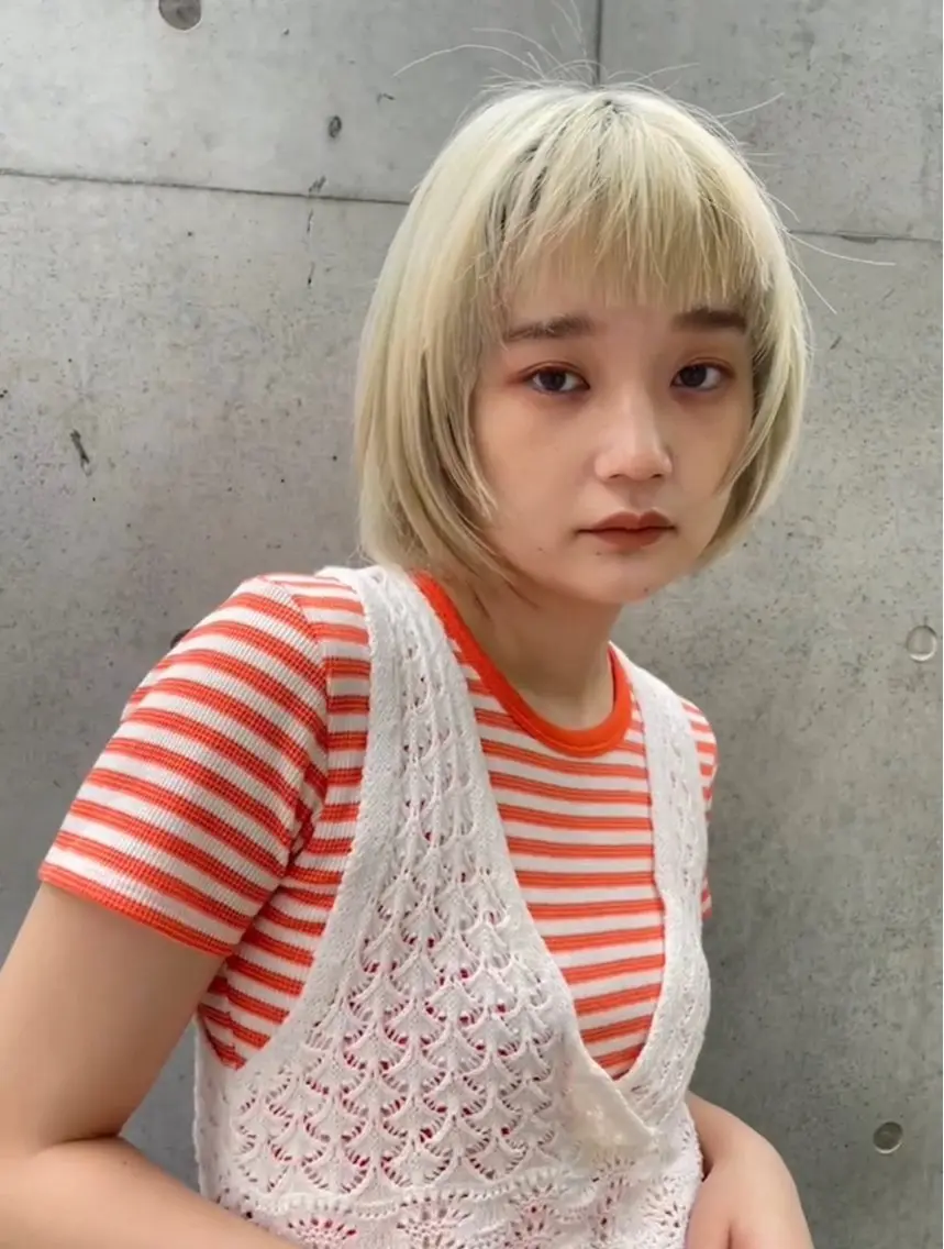 ショート 渋谷ショート、パーマ 美容師vain はるのヘアスタイル