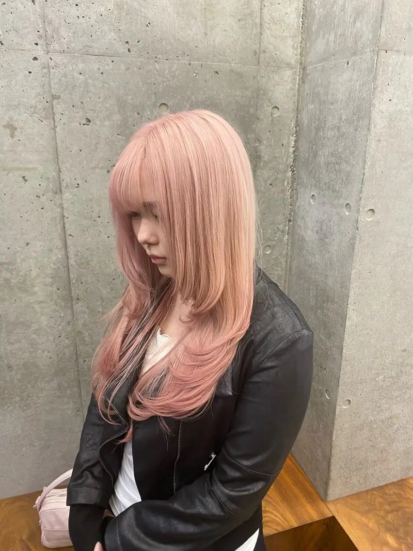 ロング カラー 🌈艶ハイトーン特化 🌈NOZOMUのヘアスタイル