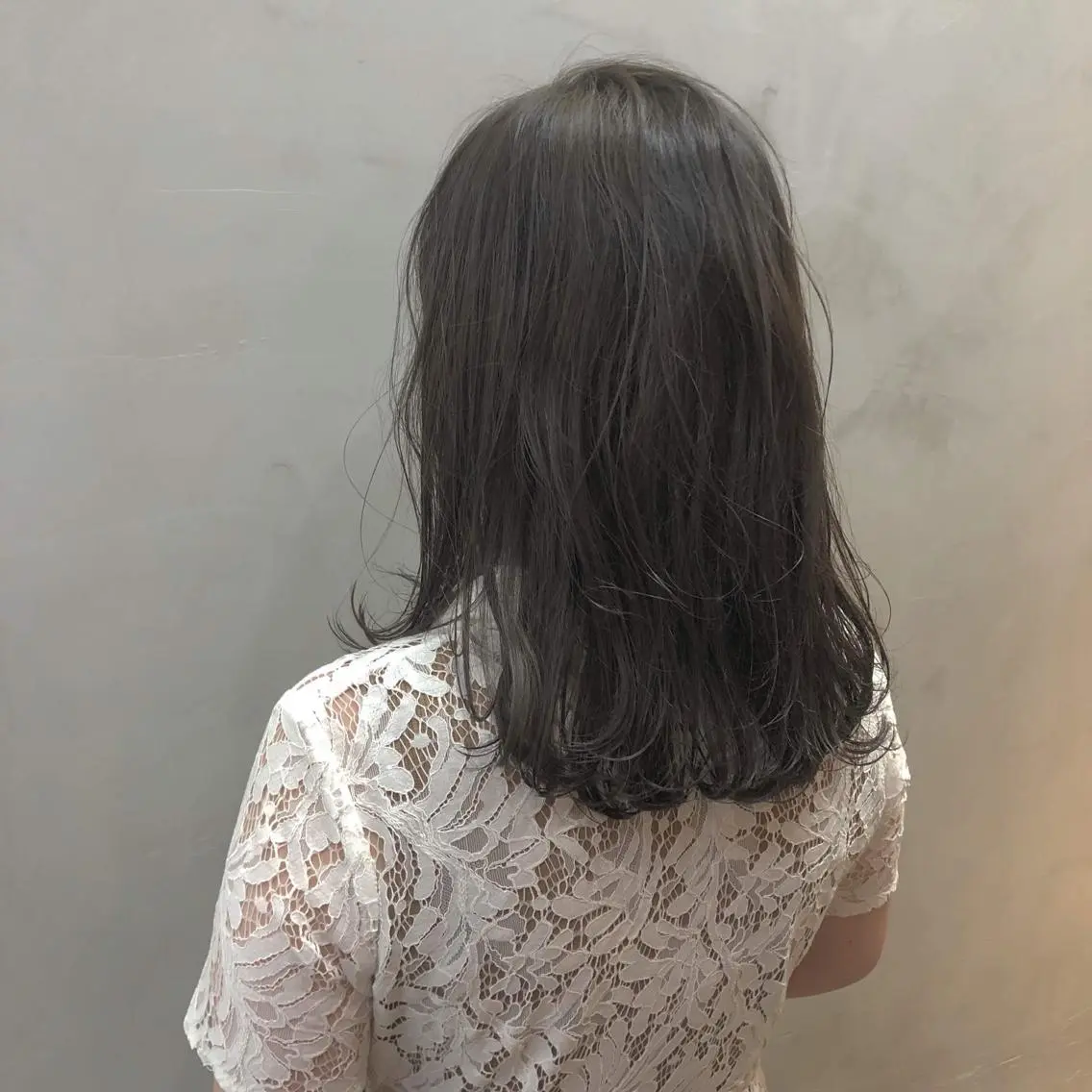 セミロング カラー ヘアアレンジ 早瀬裕之 パーマのヘアスタイル