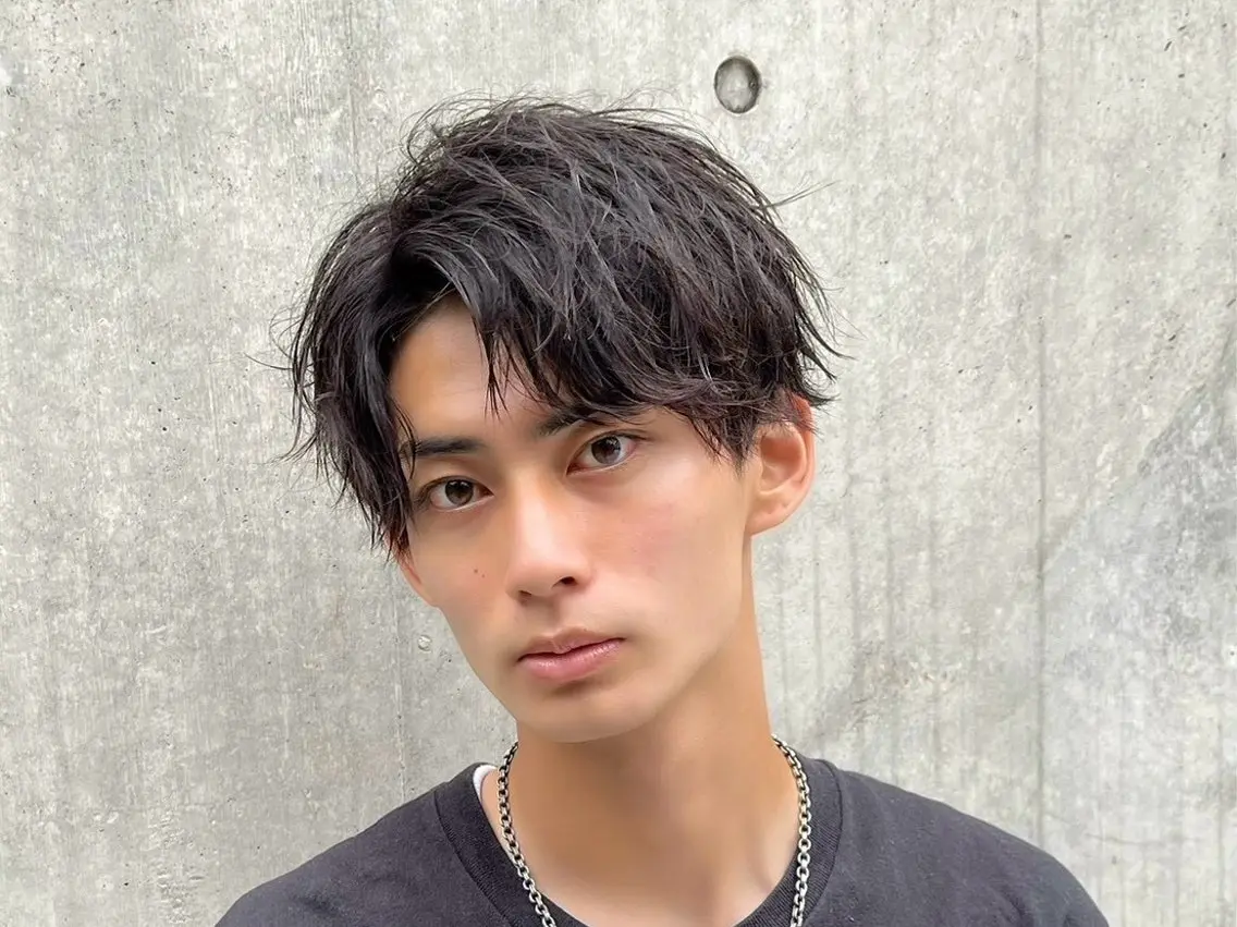 パーマ メンズ 椎根 榊のヘアスタイル