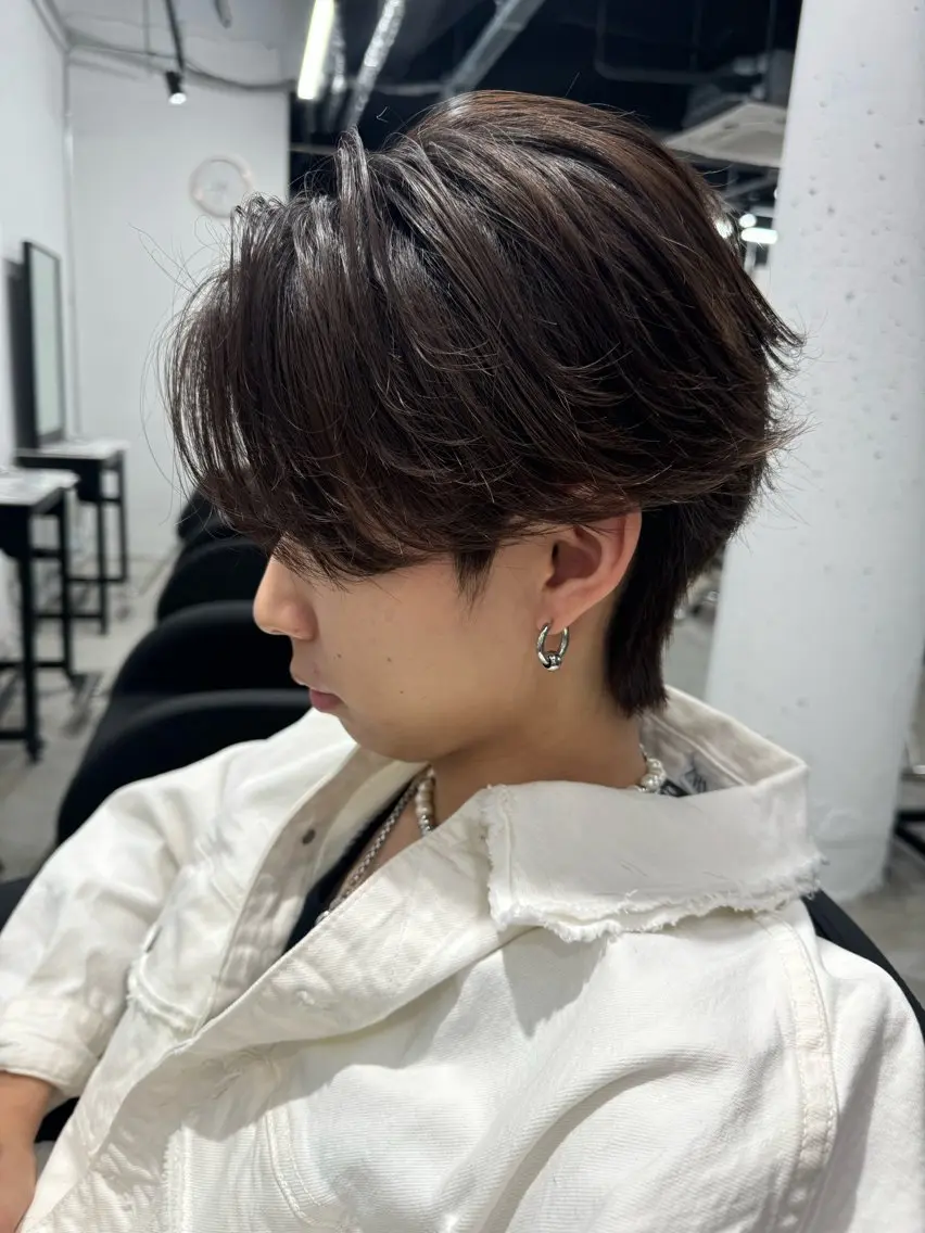 メンズ カット パーマ 縮毛矯正 トリートメント ヘアセット Pia/KIRIA /福岡美容室のヘアスタイル