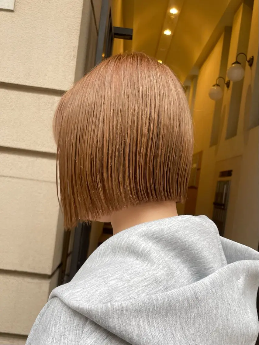 ショート カット ヘアカラー 野町好花 レイヤー/髪質改善のヘアスタイル