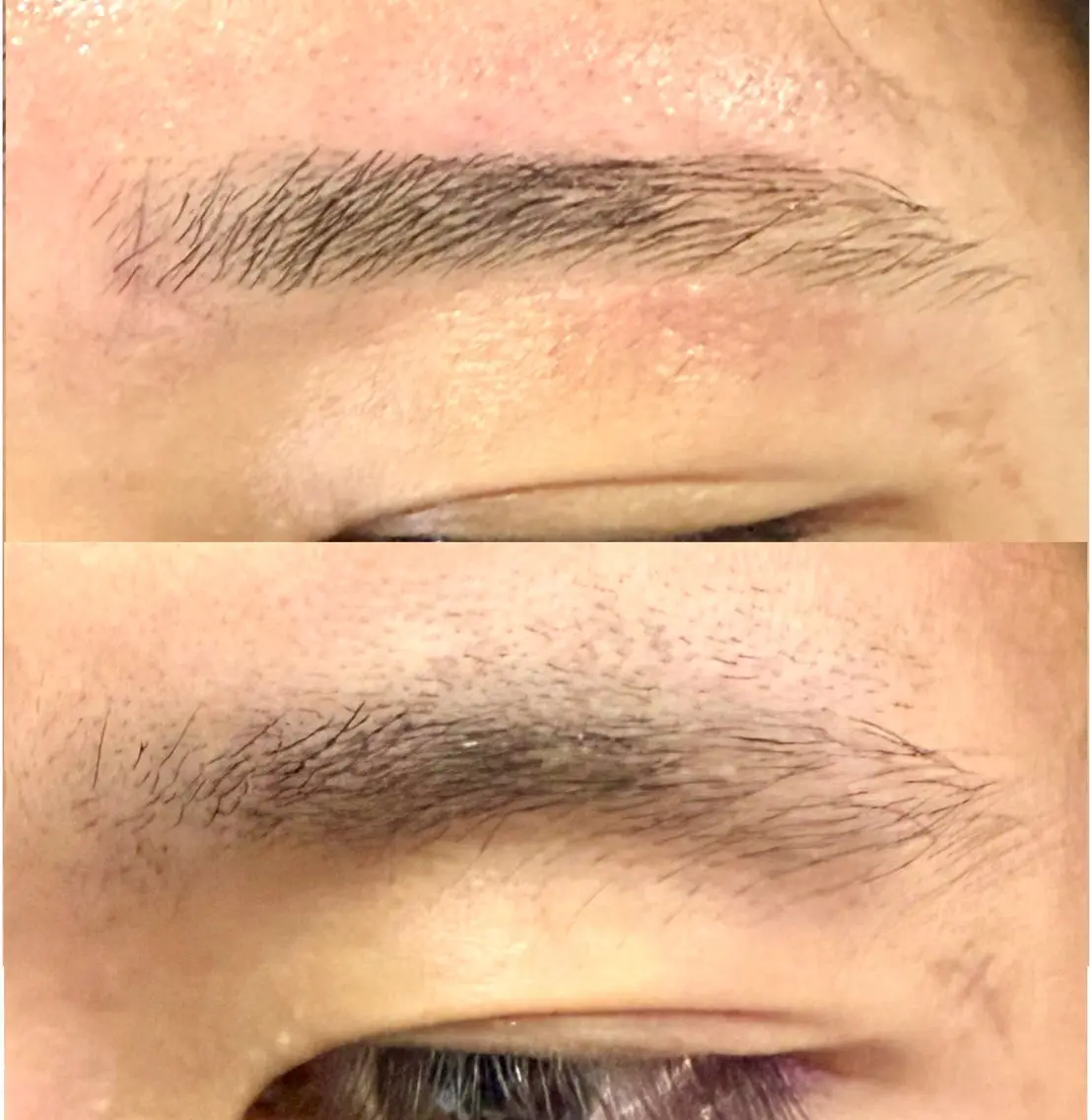 アイブロウ ワックス脱毛 眉カット 髪質改善 艶髪矯正 エクステ かいり✂️のヘアスタイル
