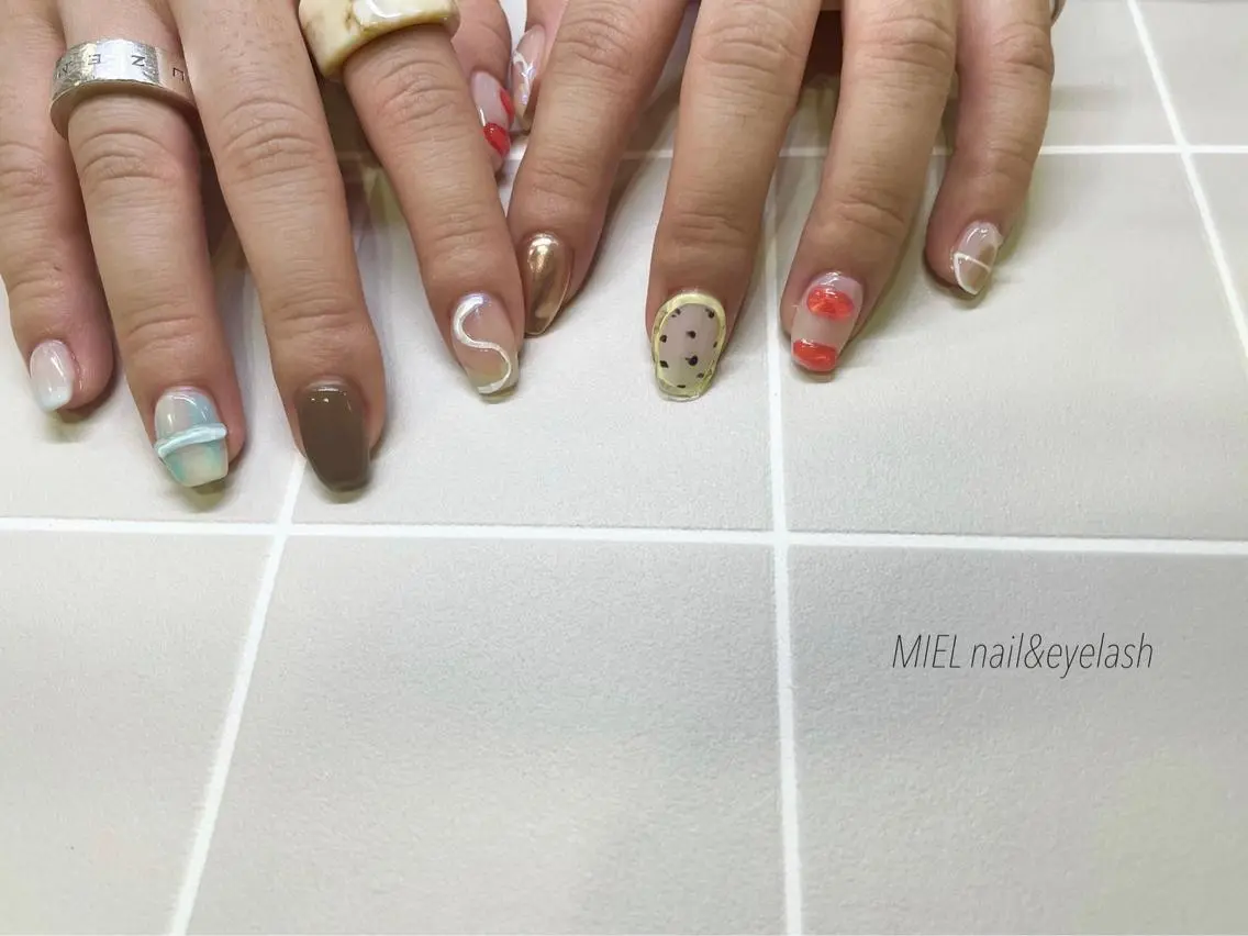 ネイル 持ち込み nail salon monailのネイルデザイン