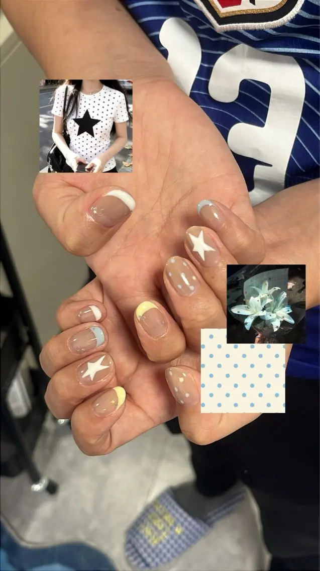 ネイル シンプルネイル ハンドネイル NailByua 武蔵新城徒歩4分のネイルデザイン