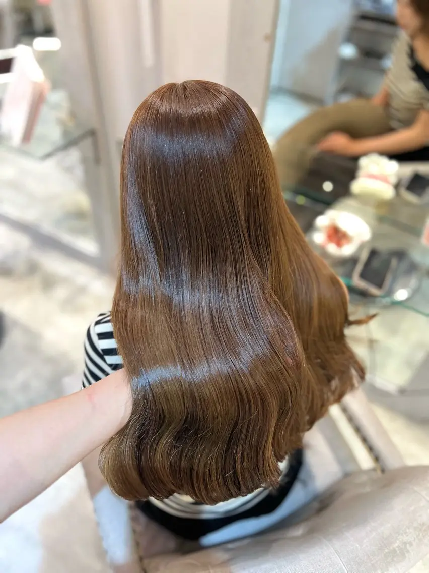 ロング 🤍艶髪韓国ヘア🤍 Rikoのヘアスタイル