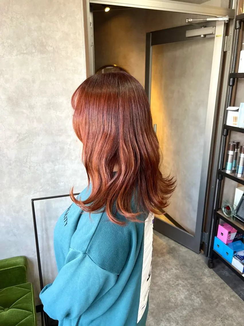 セミロング カラー ヘアカラー ayane ito / HAWNDのヘアスタイル