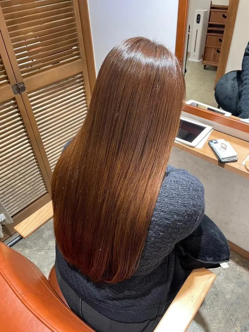 [⭐️8月9日19時​〜​限定⭐️]ブリーチなしワンカラーモデルの写真