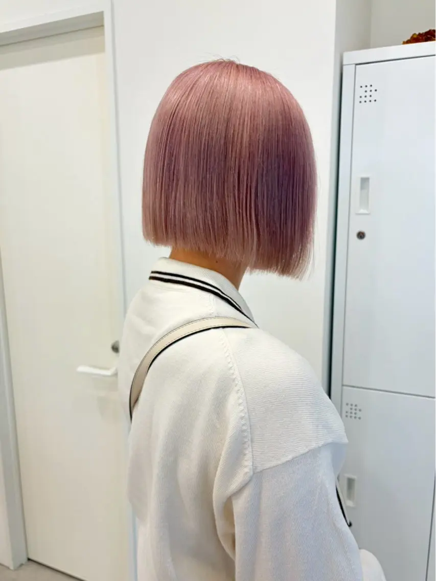カラー カラー/ブリーチ モデル募集 柴田のヘアスタイル