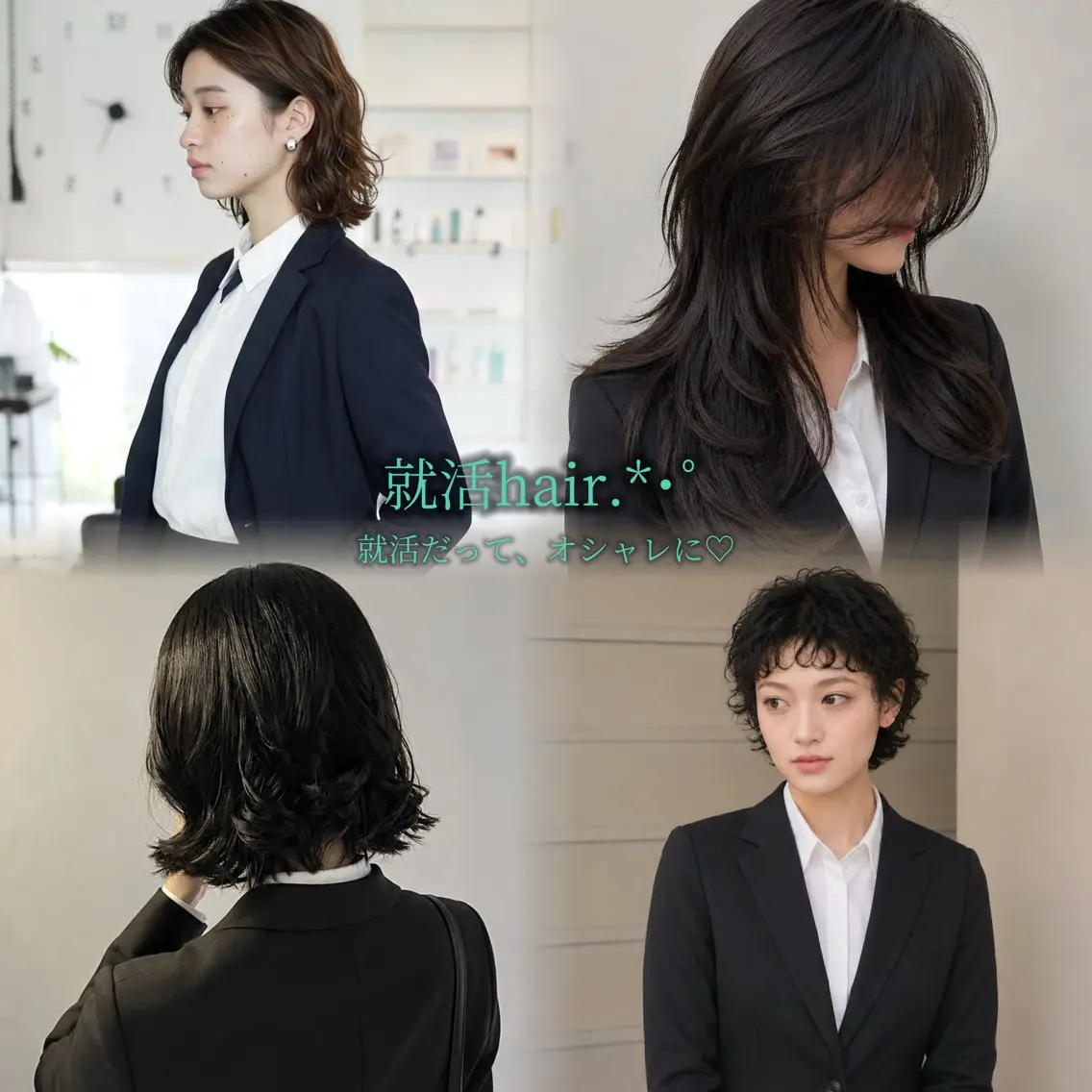 カラー ヘアカラー KOHARU🌺 /暗髪/就活カラーのヘアスタイル