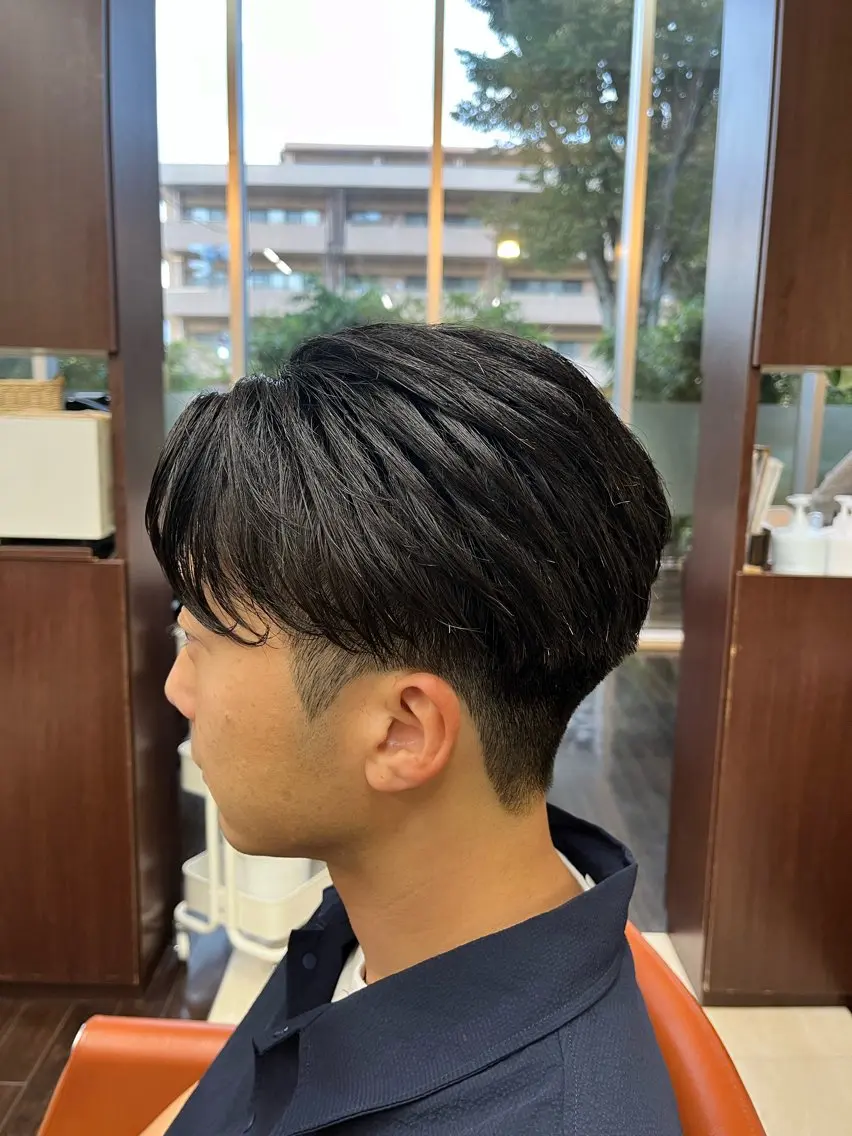 ショート メンズ センターパート 🧊メンズ特化🧊 高木航希のヘアスタイル
