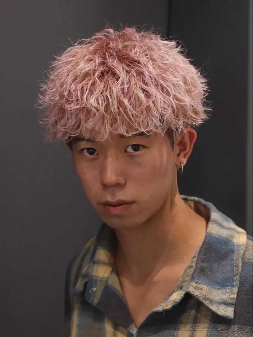 カラー パーマ ヘアアレンジ メンズ メンズ特化❤️🔥 RIKU❤️🔥のヘアスタイル
