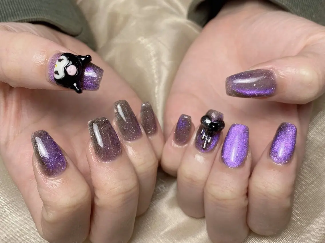 ネイル アートネイル フラワーネイル フットネイル ジェルネイル キラキラネイル ハンドネイル UM Nail Salonのネイルデザイン