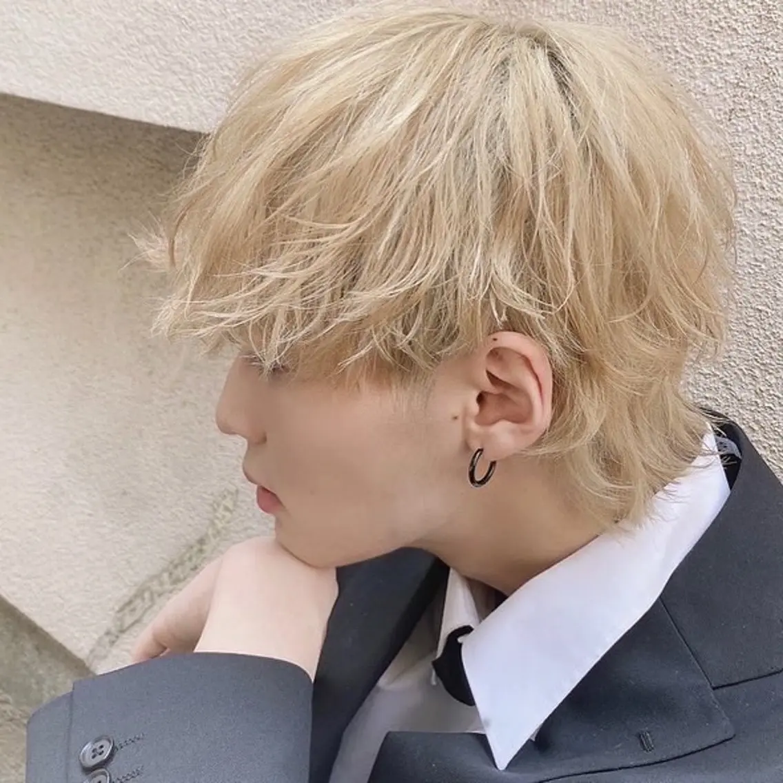 メンズ ダメージレスブリーチ RIKU🎨のヘアスタイル